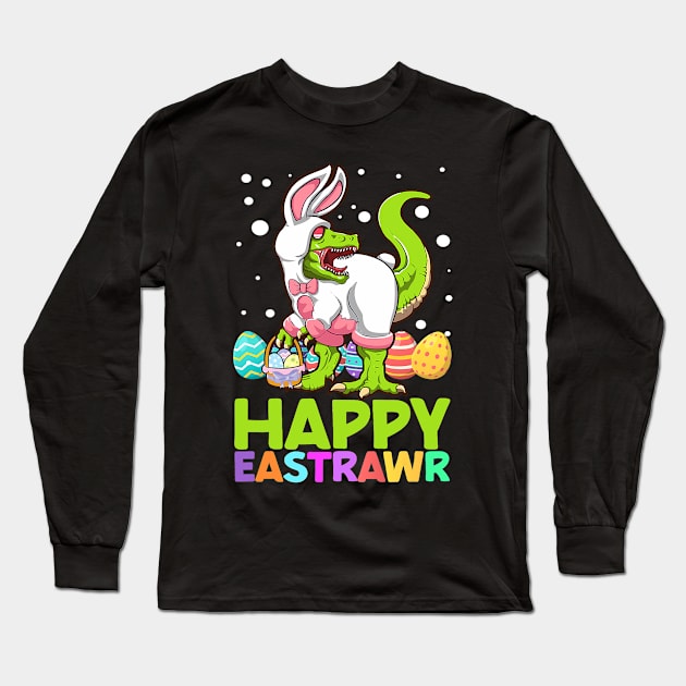 Happy Eastrawr Easter Sunday Long Sleeve T-Shirt by omorihisoka